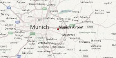 Harta din münchen și împrejurimi