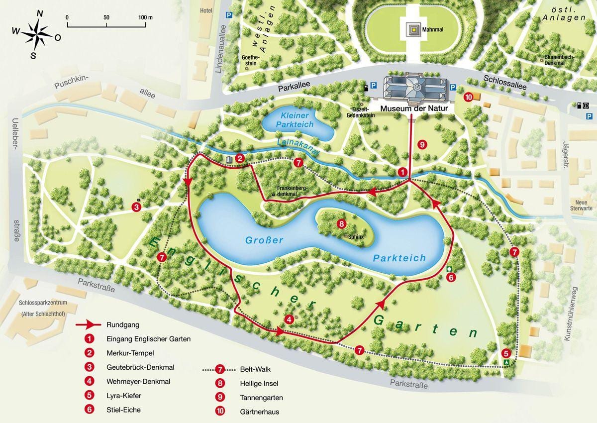 Harta englischer garten