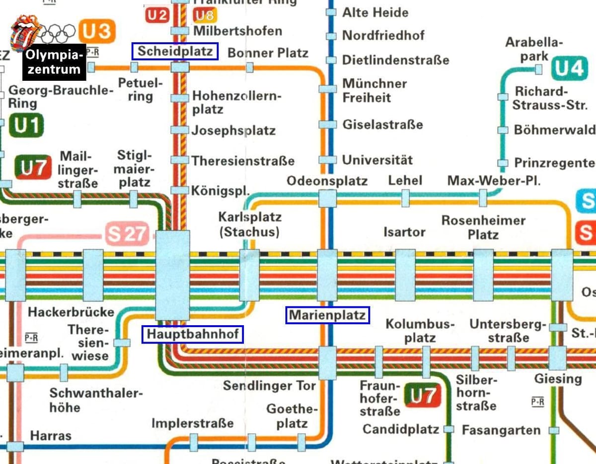 Harta münchen hauptbahnhof