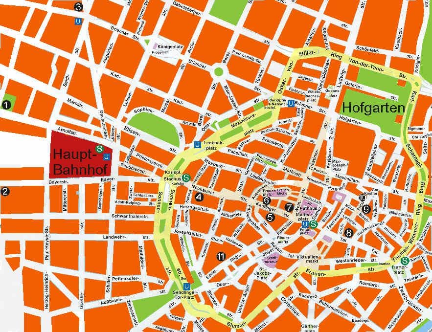 Harta sali de bere din münchen