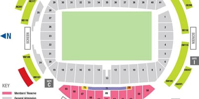 Harta allianz arena scaun 