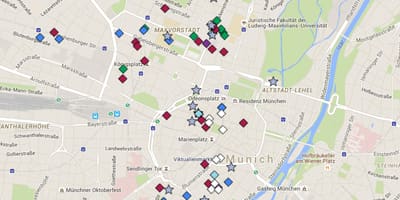 Harta münchen altstadt