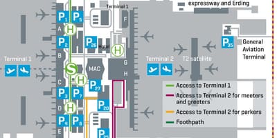 Hartă de cumpărături din münchen