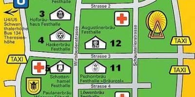 Harta fabrici de bere din münchen 