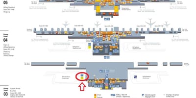 Harta munchen terminal 2 