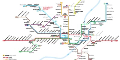 Harta munchen tramvai