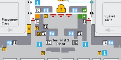 Harta munich airport arrivals
