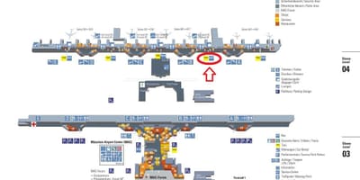 Harta din munich airport terminal 1