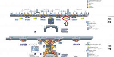 Harta din munich airport terminal 1