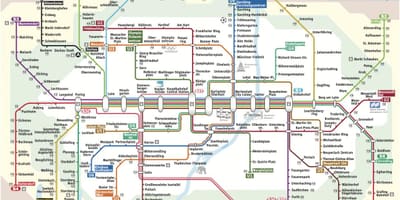 Munchen mvg hartă